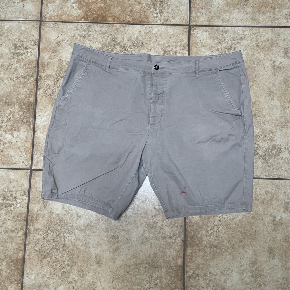 H&M Men's Gray Flat Front Shorts